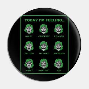 Doom Mood Pin