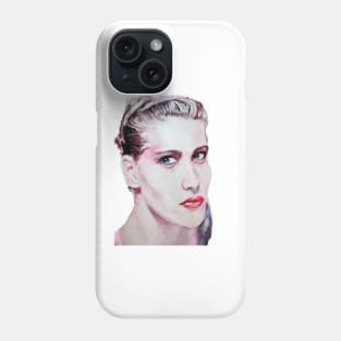 Glamorous Woman Watercolor Painting Phone Case