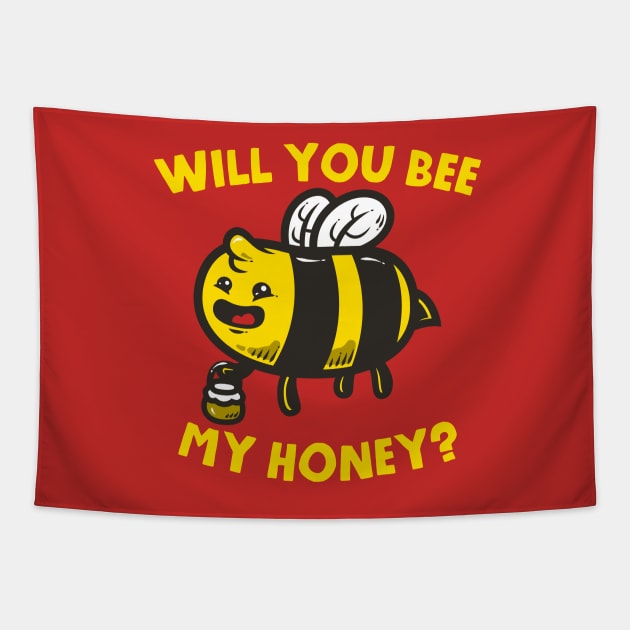 Bee Tapestry by krisren28