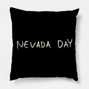 Nevada Day Pillow