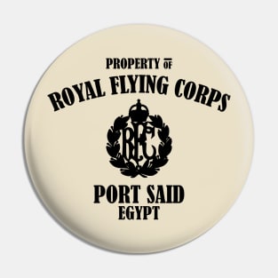 WW1 Royal Flying Corps Egypt (subdued) Pin