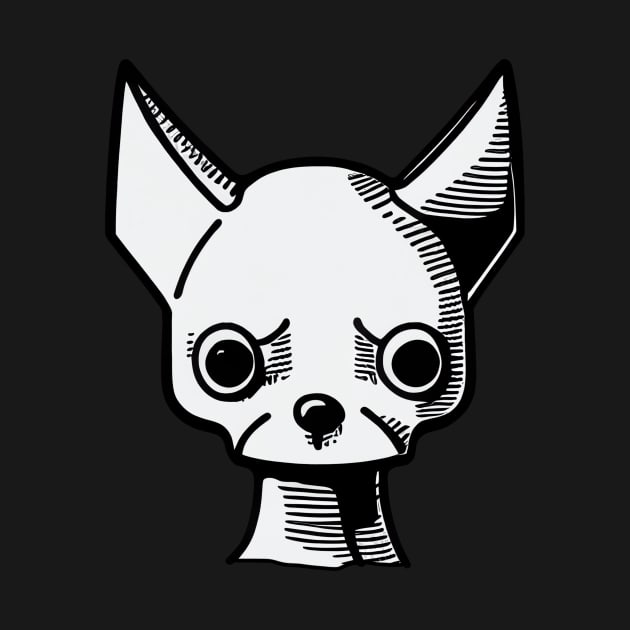 Nervous chihuahua by stkUA