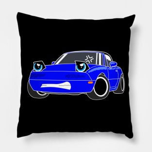 Frustrated Mazda Miata Manga Pillow