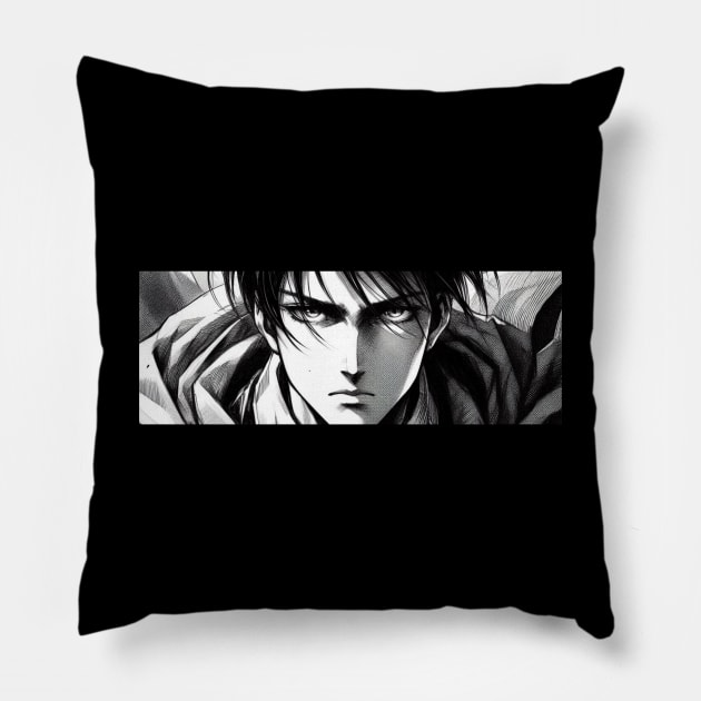 Levi Ackerman (Shingeki No Kyojin) Pillow by AnimeArtisan