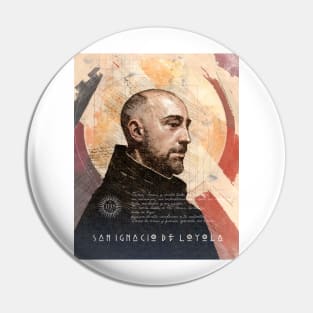 Portrait of Saint Ignatius of Loyola 2 Pin