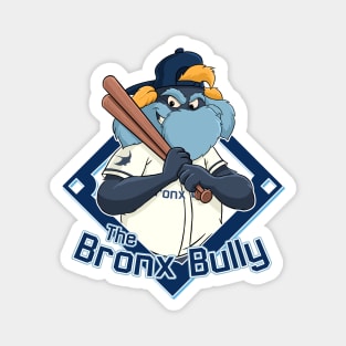 The Bronx Bully  Rays Baseball Mascot Magnet