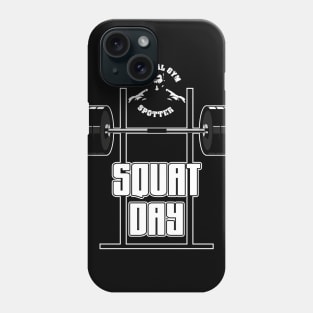 Gym Spotter Squat Phone Case