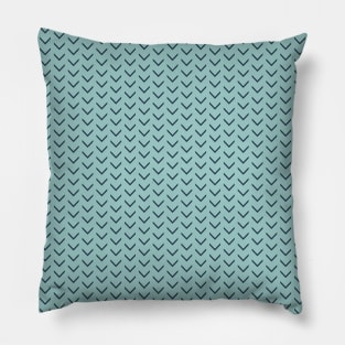 Arrows - Eggshell Blue + Navy Pillow