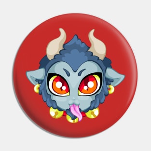 Kawaii Krampus Pin