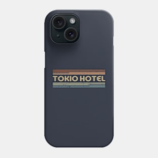 Tokio Hotel Retro Lines Phone Case