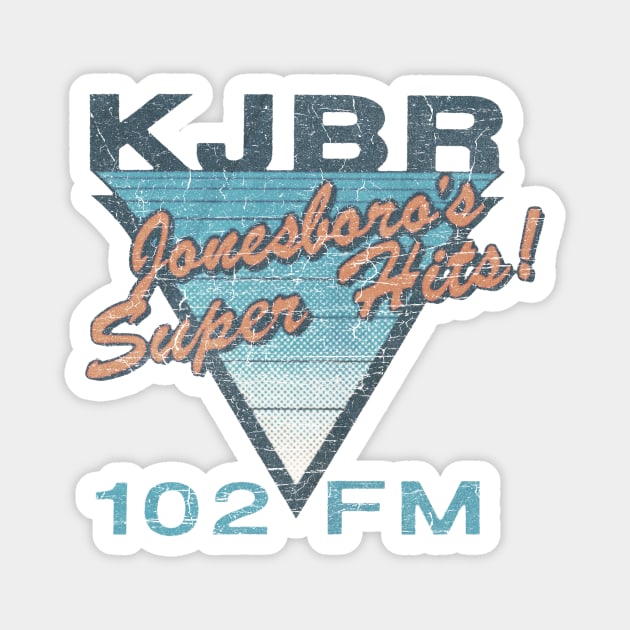 KJBR - Jonesboro's Super Hits Magnet by rt-shirts