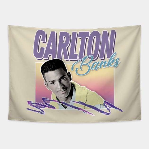 Carlton Banks // 90s Style Aesthetic Design Tapestry by DankFutura