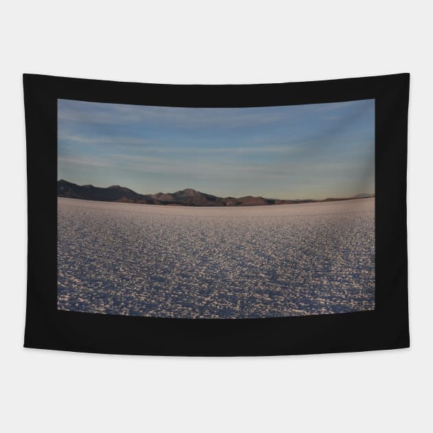 Bolivie - Salar d'Uyuni Tapestry by franck380