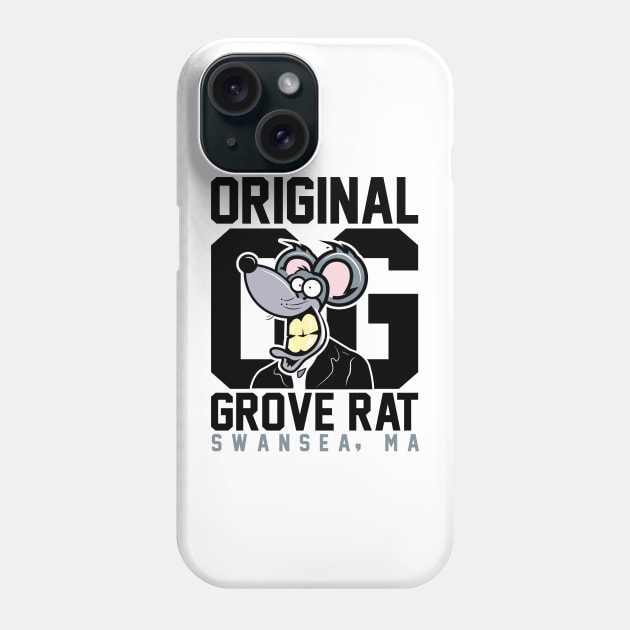 OG Grove Rat Swansea MA Phone Case by Gimmickbydesign