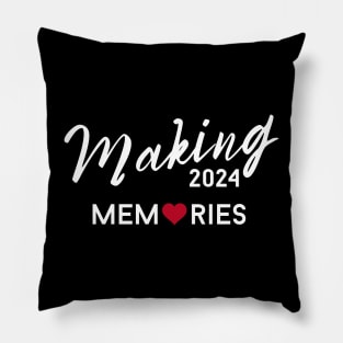 Making Memories 2024 Friend Family Vacation Matching Trip Pillow