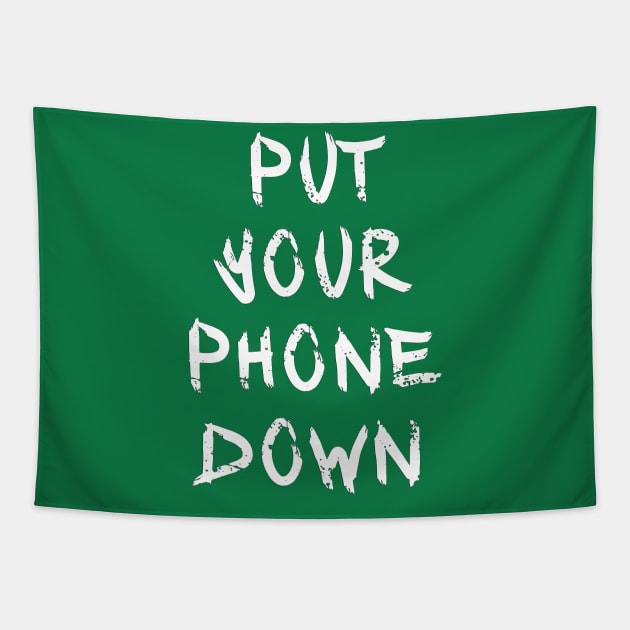 Put Your Phone Down Tapestry by Go Ask Alice Psychedelic Threads