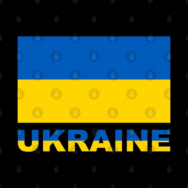 Ukraine Flag by amitsurti