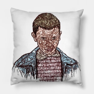 Abstract Eleven Pillow