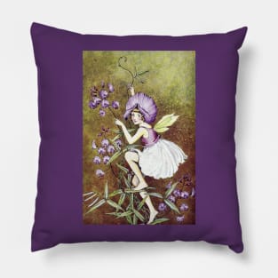 Sweet Pea Fairy - Ida Rentoul Outhwaite Pillow
