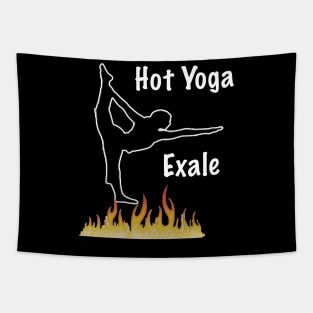 Hot Yoga Exhale Tapestry