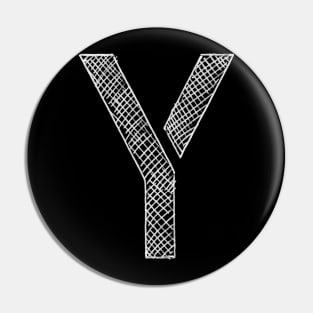 Y Inital - Letter Pin