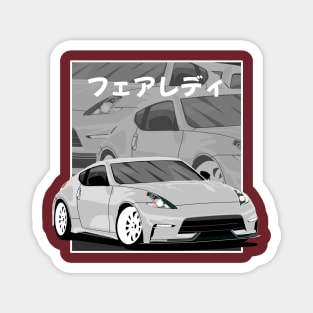 Nissan 370z z 34 nismo Japanese Comics Magnet