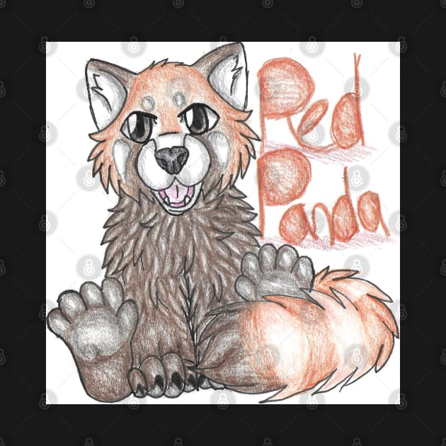 Red Panda by Bamsdrawz