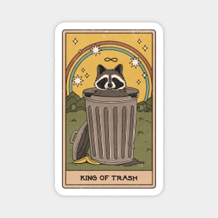 King of Trash - Double Sided Magnet