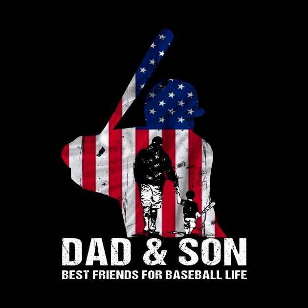 Dad And Son Best Friends For Baseball Life by gotravele store