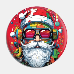 Santa Claus & Cyberpunk 2 Pin