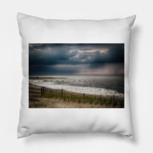 An Ocean Storm Is Approaching Pillow