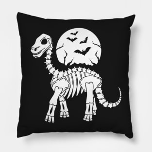 Dinosaur skeleton Halloween Pillow