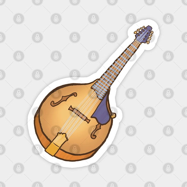 Mandolin Magnet by ElectronicCloud