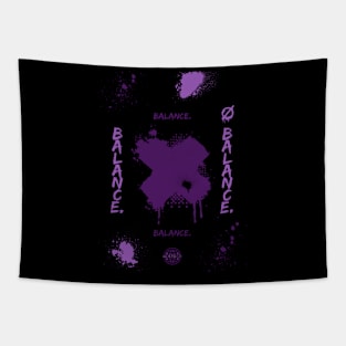 Balance - X - The Ravers - Rave Merch Tapestry