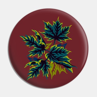 Leaves - Green Pin