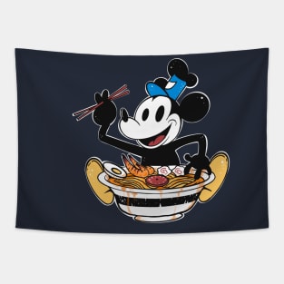 Steamboat willie ramen edition Tapestry