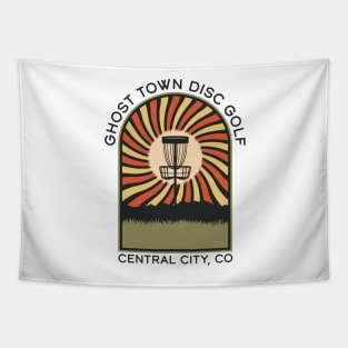 Ghost Town Disc Golf Central City Colorado | Disc Golf Vintage Retro Arch Mountains Tapestry