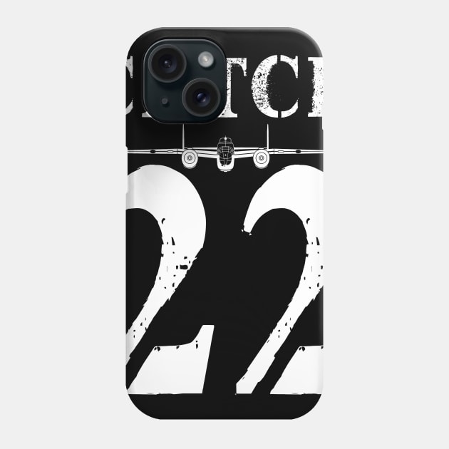 Catch 22 Plane Head On Phone Case by Bevatron