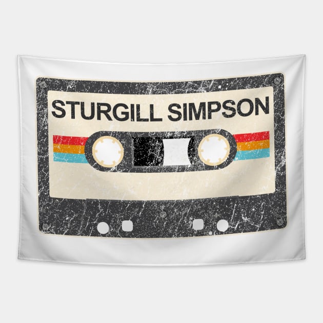 Sturgill Simpson Tapestry by kurniamarga.artisticcolorful