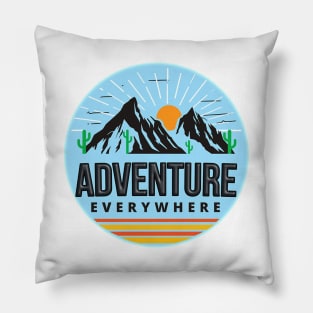 Start The Adventure Pillow