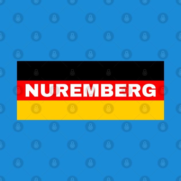 Nuremberg City in German Flag by aybe7elf