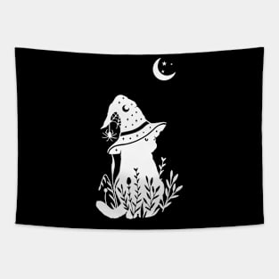 Halloween Witch Orange Ragdoll Cat Tapestry