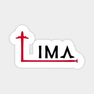 LIMA Aviation Phonetic Alphabet Pilot Airplane Magnet