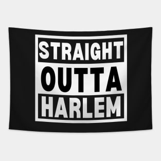 Straight Outta Harlem - Harlem City Art - Straight Outta Harlem Gift for NYC Big Apple Tapestry