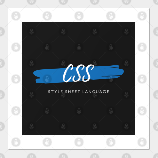 Css Posters And Art Prints Teepublic
