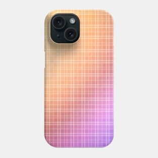 Soft pastel plaid pattern Phone Case