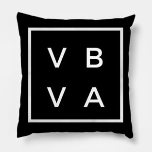 VBVA Virginia Beach Virginia Design by CoVA Tennis Pillow