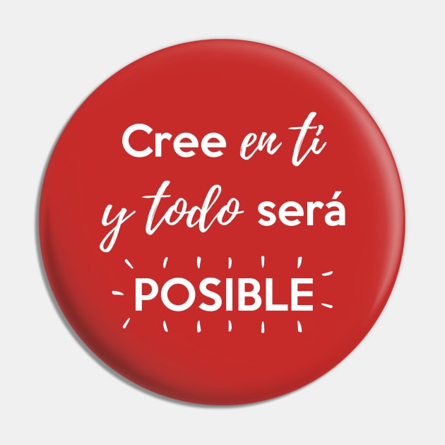 Cree en ti y todo será posible Pin by Inspire Creativity