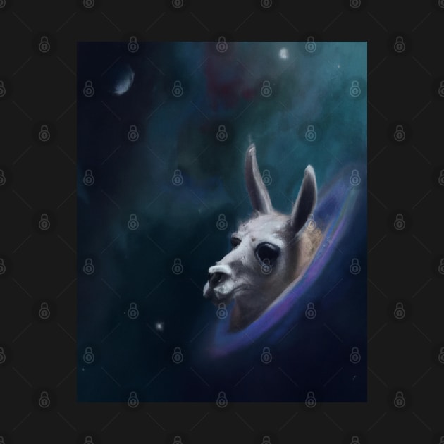 Live Llama and Prosper by My Paperless Canvas