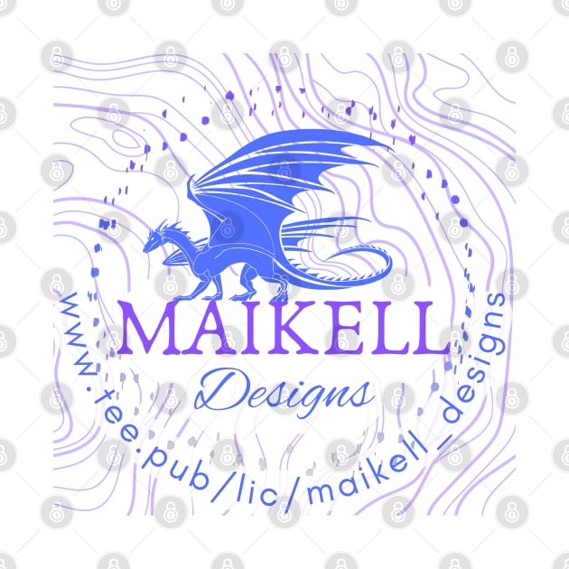 2023 Maikell Designs Logo (MD23Dra002) by Maikell Designs